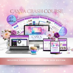 Canva Crash Course with Full MRR & PLR Rights | Master Canva Fast + Resell for Profit