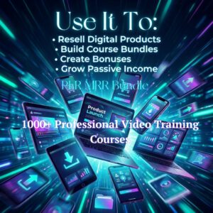 900+ Business & Marketing Video Courses Bundle with Full PLR & MRR Rights | Instant Digital Download