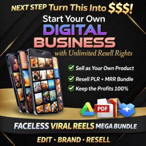 250,000+ Viral Faceless Reels Mega Bundle | PLR & MRR Rights | Instagram, TikTok & YouTube Shorts