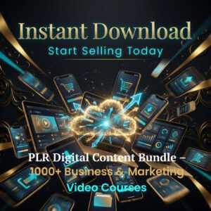 900+ Business & Marketing Video Courses Bundle with Full PLR & MRR Rights | Instant Digital Download