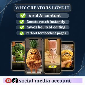 1200+ AI Talking Object Videos with PLR & MRR Rights | Viral Faceless Reels for Instagram, TikTok & YouTube Shorts