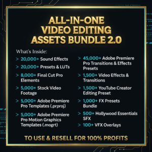 75 Million+ Digital Products Mega Bundle with Full PLR & MRR Rights | Ebooks, Templates, Courses & More – Instant Download