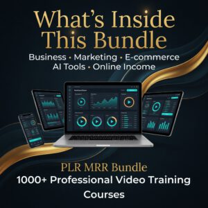 900+ Business & Marketing Video Courses Bundle with Full PLR & MRR Rights | Instant Digital Download