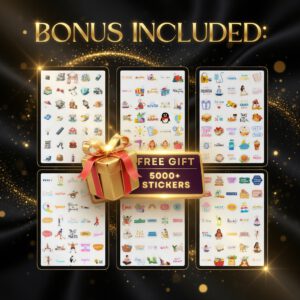 7500+ Digital Planner Pages Mega Bundle with Full PLR & MRR Rights | Editable Canva Templates for Business, Fitness, Wellness & More