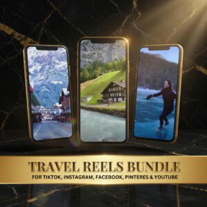 1000+ Faceless Travel Reels Bundle Premium Travel Videos for Instagram Reels, TikTok & YouTube Shorts With Full Master Resell Rights (MRR) & Private Label Rights (PLR)
