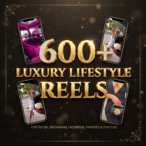 600+ Viral Luxury Lifestyle Reels Bundle Faceless Rich Lifestyle Videos | Cars, Yachts, Private Jets & Millionaire Aesthetics With Full PLR & Master Resell Rights