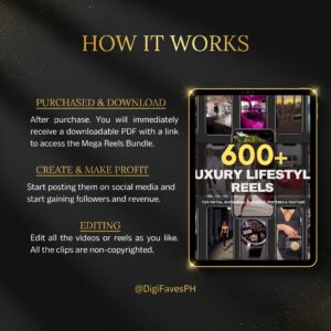 600+ Viral Luxury Lifestyle Reels Bundle Faceless Rich Lifestyle Videos | Cars, Yachts, Private Jets & Millionaire Aesthetics With Full PLR & Master Resell Rights