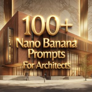 100+ Nano Banana Prompts for Architects | AI Architecture Prompts | Rendering & Design AI Prompts | PDF Prompt Library