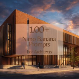 100+ Nano Banana Prompts for Architects | AI Architecture Prompts | Rendering & Design AI Prompts | PDF Prompt Library