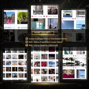 600+ Viral Luxury Lifestyle Reels Bundle Faceless Rich Lifestyle Videos | Cars, Yachts, Private Jets & Millionaire Aesthetics With Full PLR & Master Resell Rights