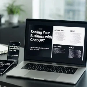 Scaling Your Business with ChatGPT: 2026 AI Marketing Guide & Passive Income PLR/MRR eBook