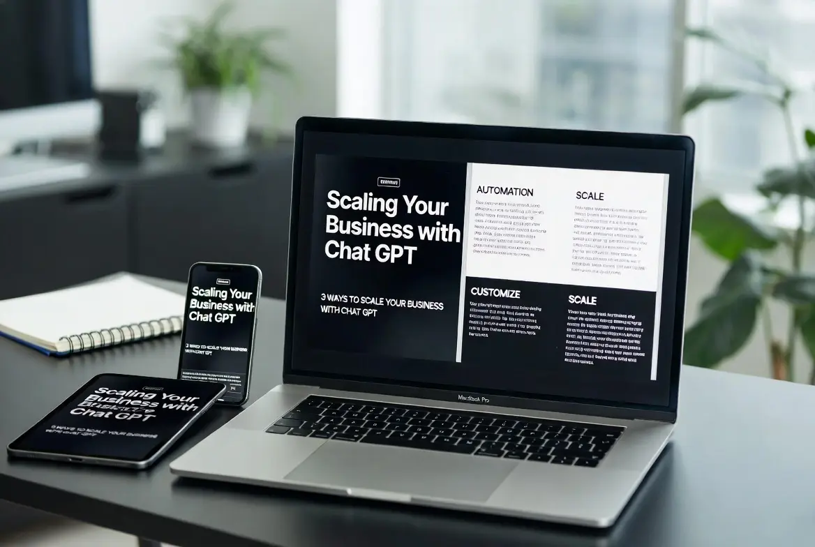 Scaling Your Business with ChatGPT: 2026 AI Marketing Guide & Passive Income PLR/MRR eBook - Image 3