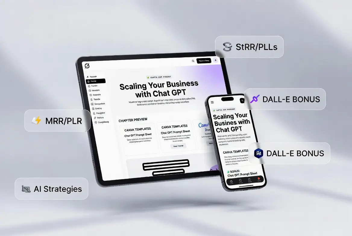 Scaling Your Business with ChatGPT: 2026 AI Marketing Guide & Passive Income PLR/MRR eBook - Image 4
